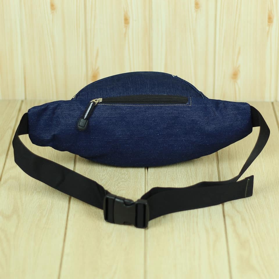 Tas Selempang Pria  Waist Bag Hezel Pria Anti Air Anti Sobek Arei