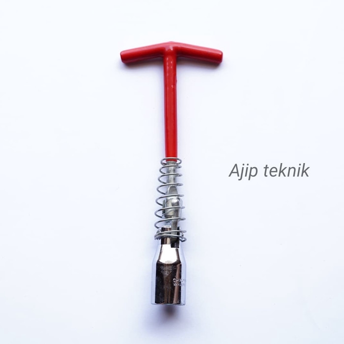 Kunci Sock Busi 21mm Fleksibel / T Spark Plug Wrench 21mm Fleksibel Termurah