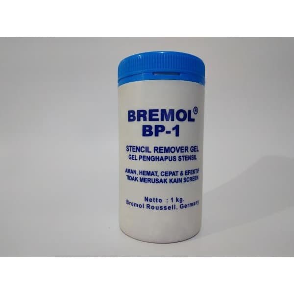 

Remover Gel Bremol BP 1 - Penghapus Obat Afdruk Sablon 1Kg