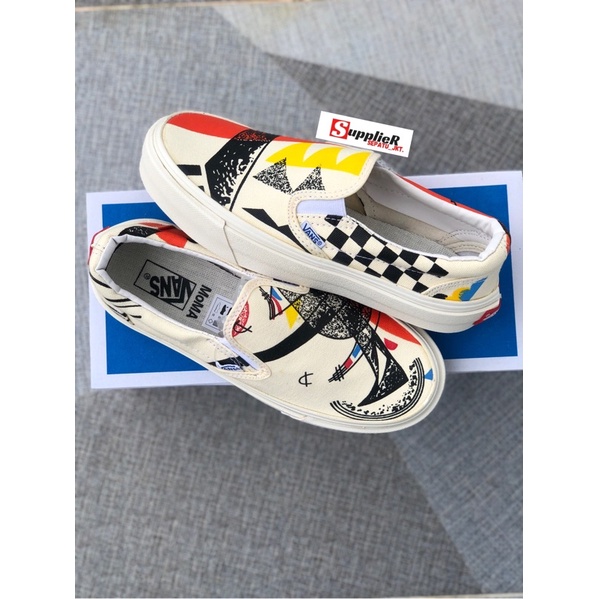 VANS SLIP ON X MOMA FOR WOMEN &amp; MEN UNISEX