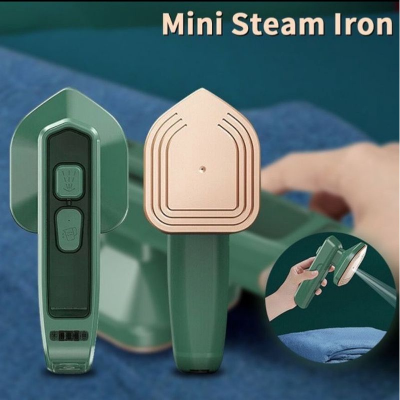 setrika uap mini portable steam electric iron setrika listrik