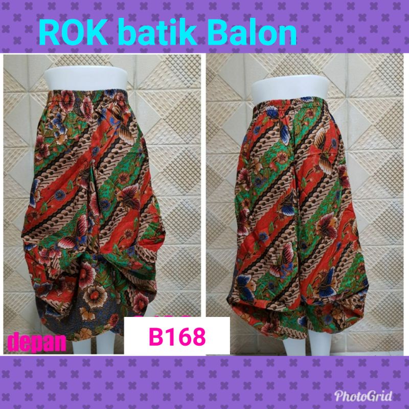 Rok batik Balon new model murah bagus