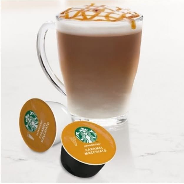 

Kopi - Nescafe Dolce Gusto Ndg Starbucks Caramel Macchiato Coffee Capsule