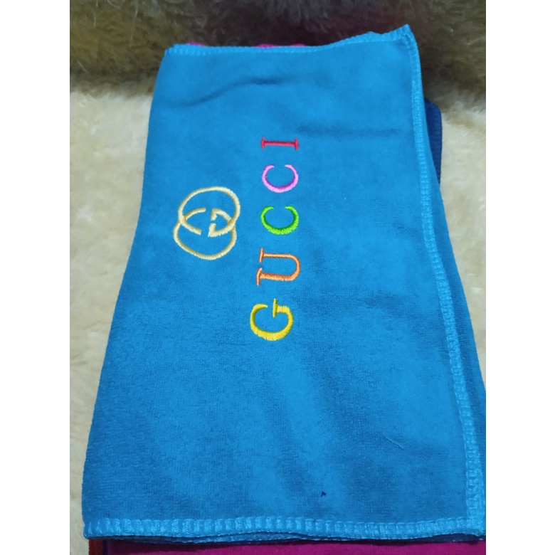 HANDUK SPORT / HANDUK OLAHRAGA/HANDUK MUKA / HANDUK KECIL SPORT MOTIF GUCCI HANDUK SENAM / HANDUK KECIL SERBAGUNA