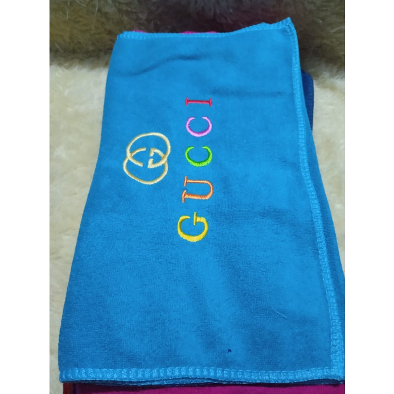 HANDUK SPORT / HANDUK OLAHRAGA/HANDUK MUKA / HANDUK KECIL SPORT MOTIF GUCCI HANDUK SENAM / HANDUK KECIL SERBAGUNA