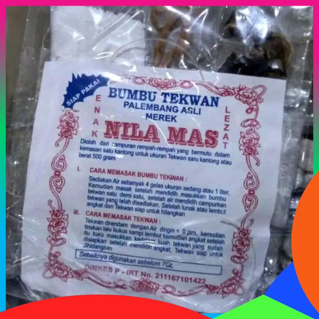 

Bumbu Tekwan Lengkap Cap Nila Mas Palembang