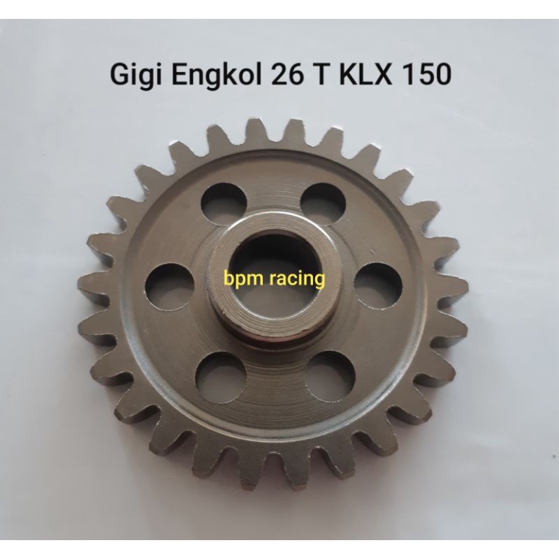 GIGI ENGKOLAN GIGI SELAH GIGI PENGHANTAR KICK KLX 150 26T HIGH QUALITY