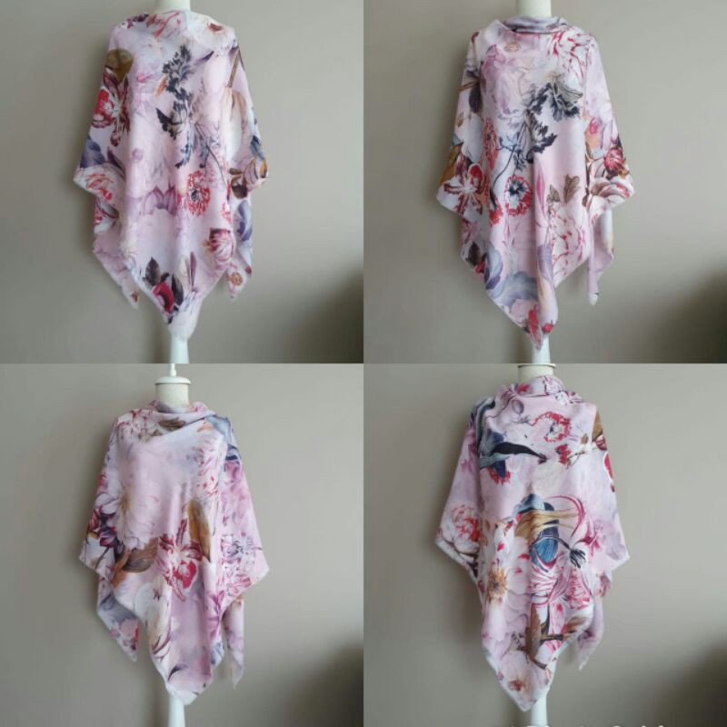 Jilbab Feyza Inci Scraf Pink /Jilbab Murah Berkualitas