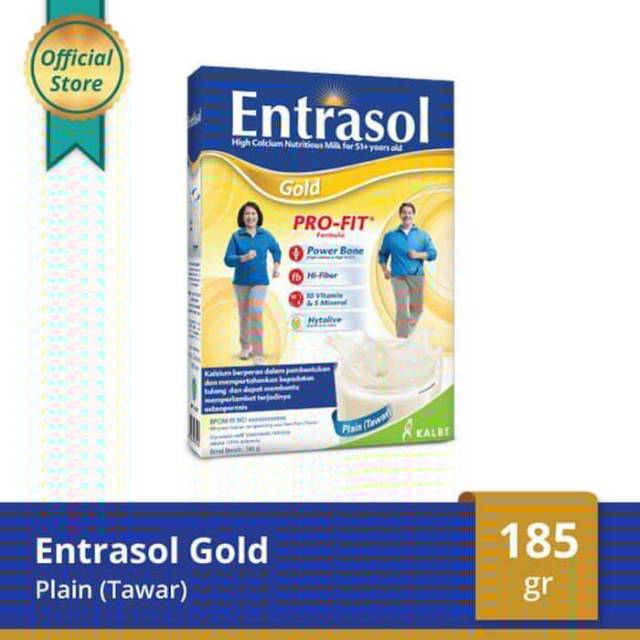 

Entrasol Gold Plain/ Chocolate/ Vanilla 185g