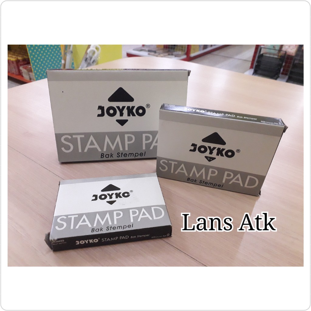 

Joyko Stamp Pad Ink / Bantalan Stamp Pad JOYKO No.0, No.1 , No.2