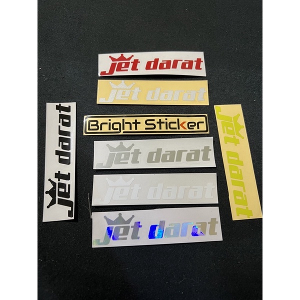 STICKER JET DARAT CUTTING