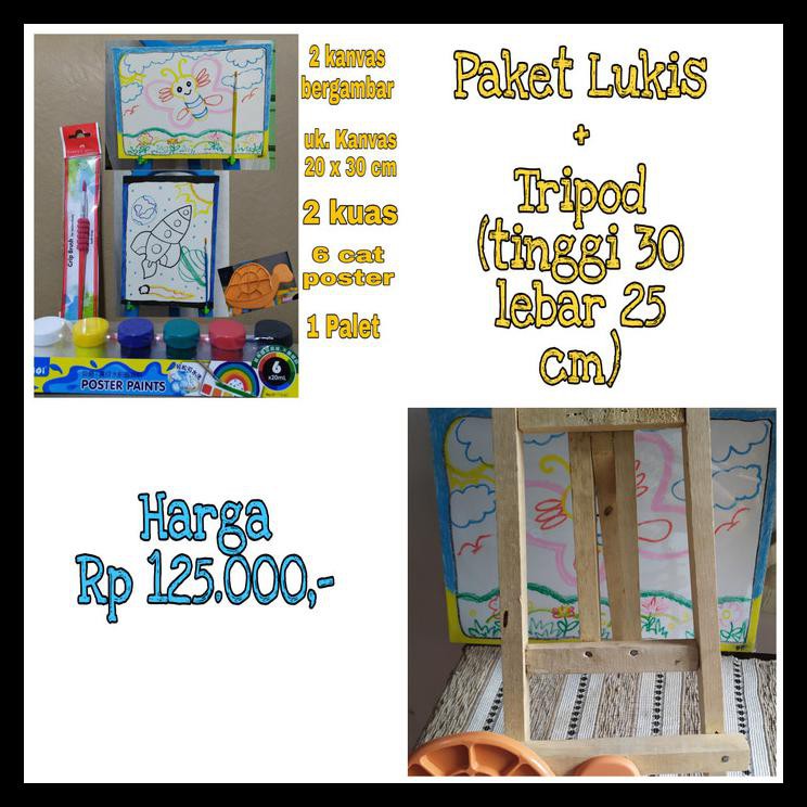 

Ready Paket Melukis Kanvas 20 X 30 - Uk.Kanvas20X20