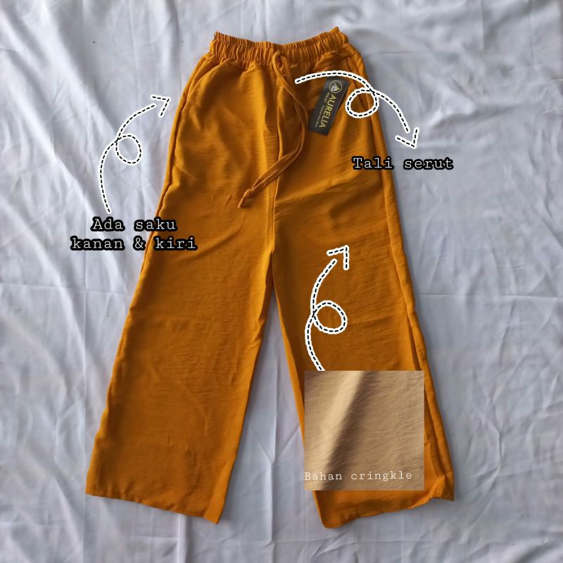 (Kulot Cringkle Anak SD) || Kulot  Anak Cringkle Airflow