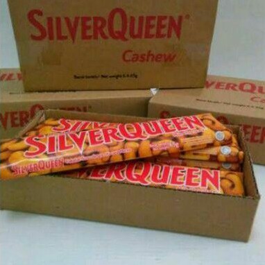

SilverQueen Almond 55Gr, Cashew 55Gr, F.nut 55Gr, Special Pack 2x55Gr, Bear 3x30gr