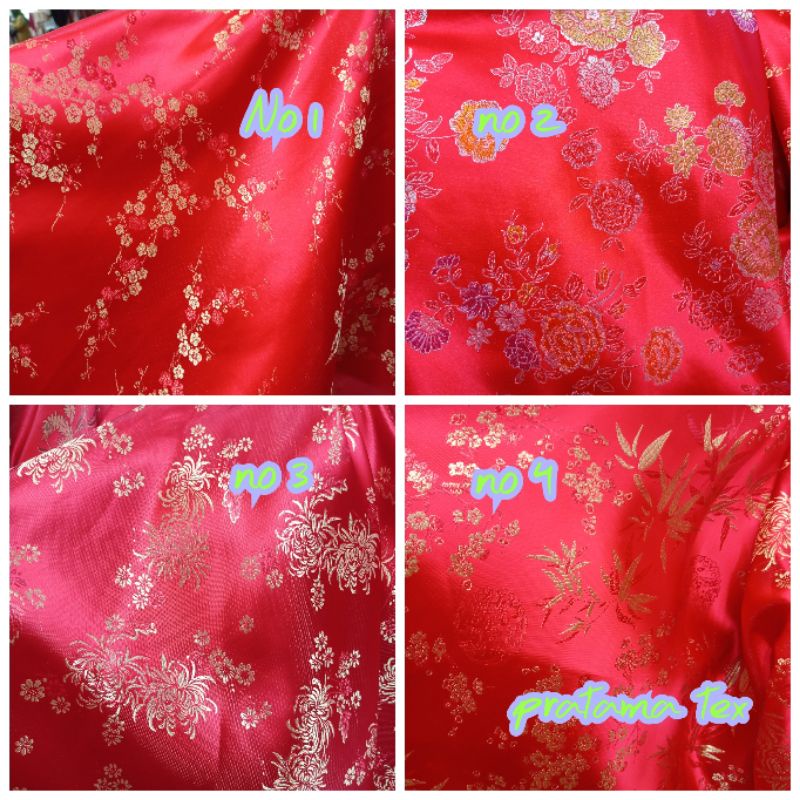 Kain cheongsam/Bahan congsam_Kain imlek cheongsam terbaru