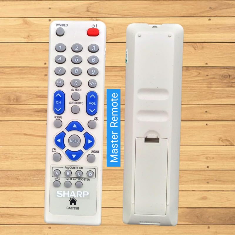 Remot Remote TV Sharp Alexander Slim II Tabung / Flat GA872SB