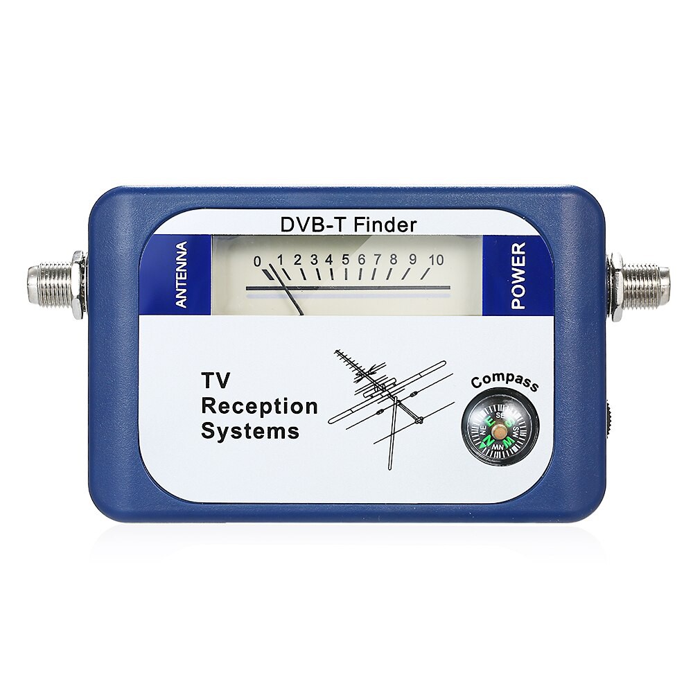 IMPORT DVB-T Digital Satellite Signal Finder Meter Aerial Terrestrial TV Antenna with Compass TV