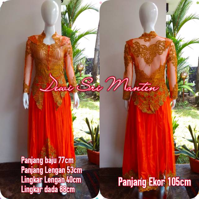 Kebaya manten payet