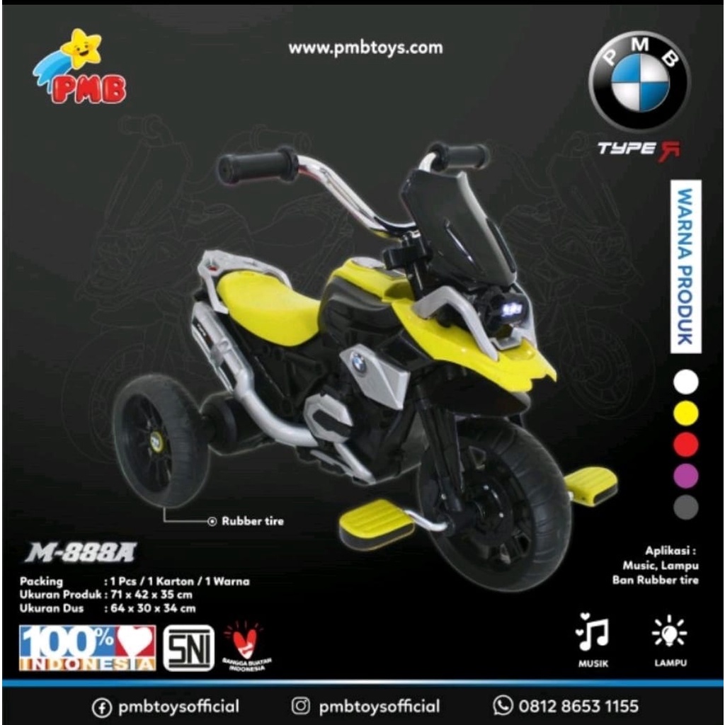 SEPEDA MOTOR ANAK GOWES PMB M-888A