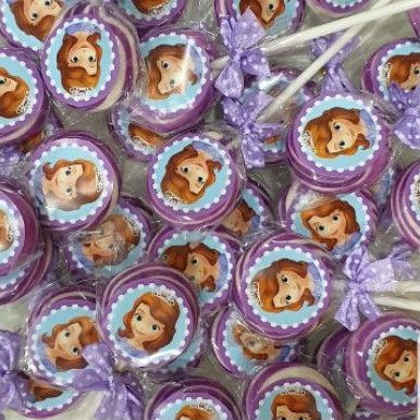 

Princess Sofia Permen Lolipop Ultah isi 12pc Lolipop Custom
