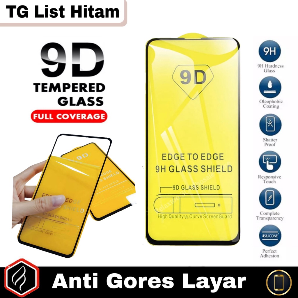 Promo Tempered Glass Xiaomi Redmi Note 11 New 2022 Anti Gores Layar FULL Cover Black &amp; Clear Premium / Screen Protector FULL Screen Redmi Note 11