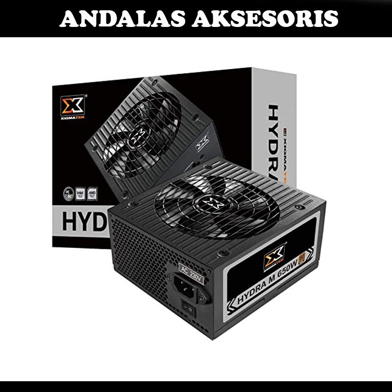 PSU HYDRA XIGMATEK 650W ATX HYDRA M-650 80 PLUS  Bronze Full non Modular Power Supply