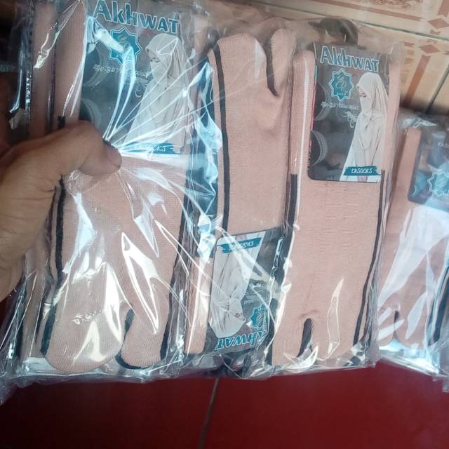 Kaos kaki jempol muslim lusinan (12pasang)