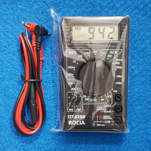 Multitester digital Rocia DT 830 - Avometer - Multimeter