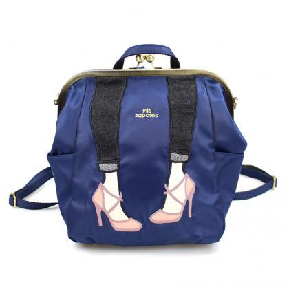 B-6682 Mis zapatos 3way high heels bag