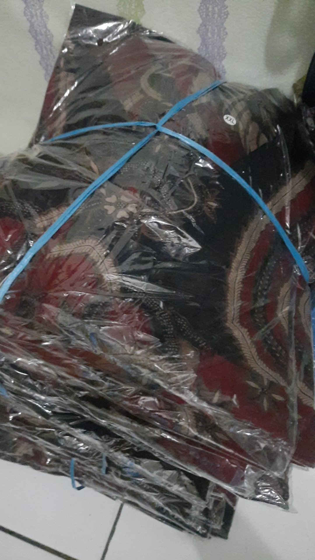 Batik Pria Lengan Pendek Premium Batik Berkah Hrb026 Motif Keratonan Kode 002 Size M L Xl Xxl