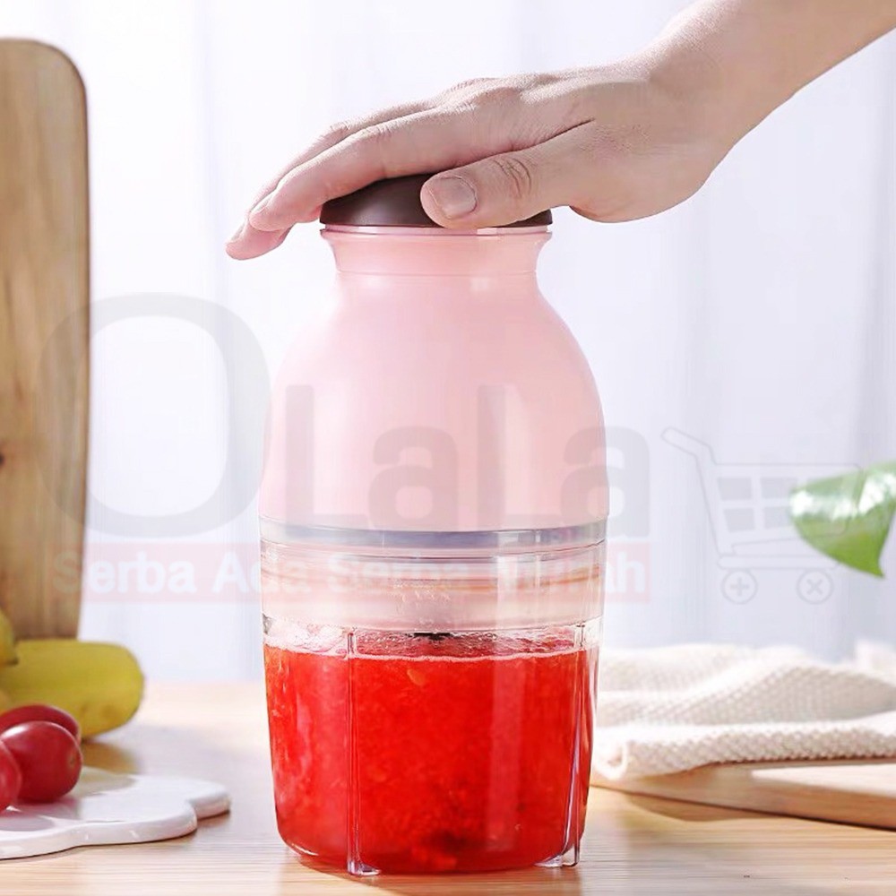 Blender Kapsul Cutter Quatre Portable / Chopper untuk daging sayur buah Juicer Fruit Meat Veggie Food Processor