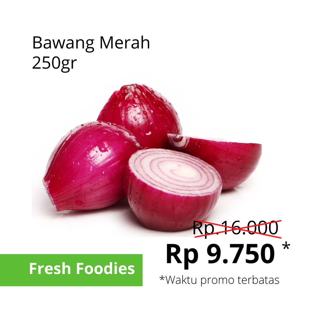 

Bawang merah 100 - 250 gr (non kupas)