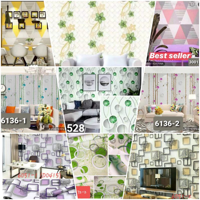 Wallsticker/wallpaper sticker/wallpaper/wallsticker murah/sticker 3D/wall sticker 3D/sticker dinding-1