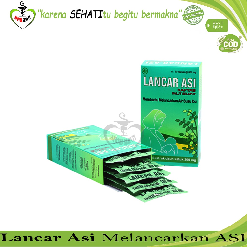 LANCAR ASI / Ekstrak Daun Katuk / Herbal / Ibu Menyusui