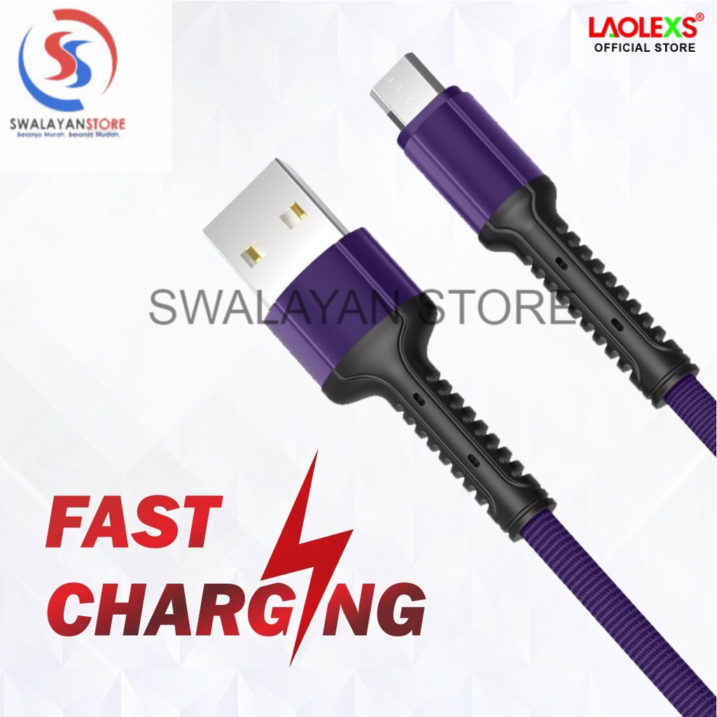 Charger Kabel Data / Kabel Charging LC-011 Fast Charging 2.4A ORIGINAL LAOLEXS