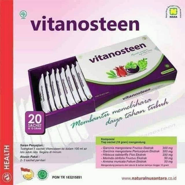 

COD /VNOSTEEN / VITANOSTEEN /MINUMAN KESEHATAN UNTUK MELENGKAPI NUTRISI / ORIGINAL NASA