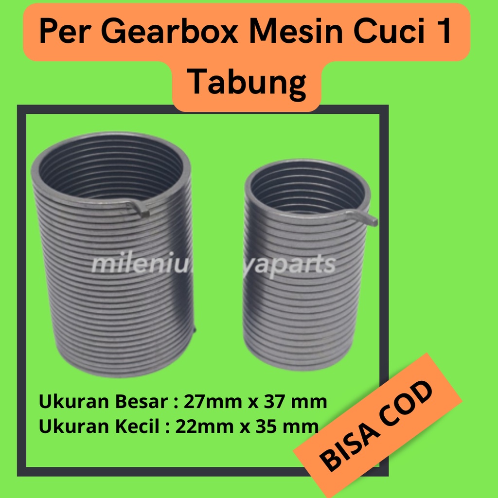 Per Gearbox Mesin Cuci 1 Tabung / Per Besi Gear Box Mesin Cuci Automatic /  Per Gearbox Gear Box Mesin Cuci 1 Tabung Polytron Lg / Sparepart Onderdil Alat Mesin Cuci