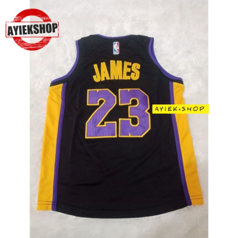 Jersey basket los angeles Lakers Jersey nba anak grade ori Lakers Lebron