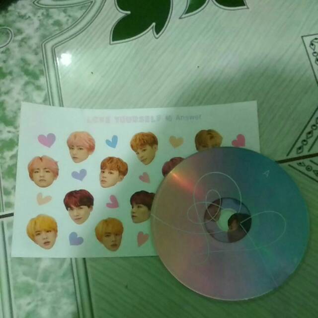 CD DAN STIKER  ANSWER BTS  Shopee  Indonesia