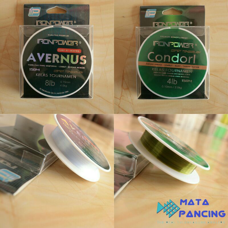 Senar pancing iron power condorl iron power avernus 150m