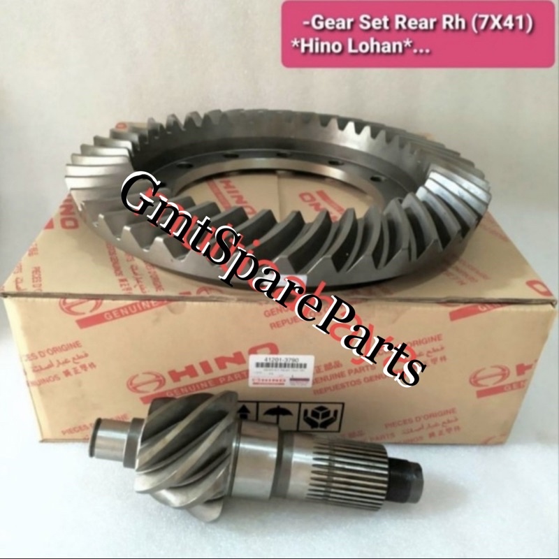 gear set gardan hino lohan belakang /rear 7x41 41201-3790
