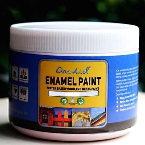 

PERALATAN MELUKIS CAT ENAMEL WATER BASED WOOD AND METAL PAINT ORCHID 400GR ALAT LUKIS