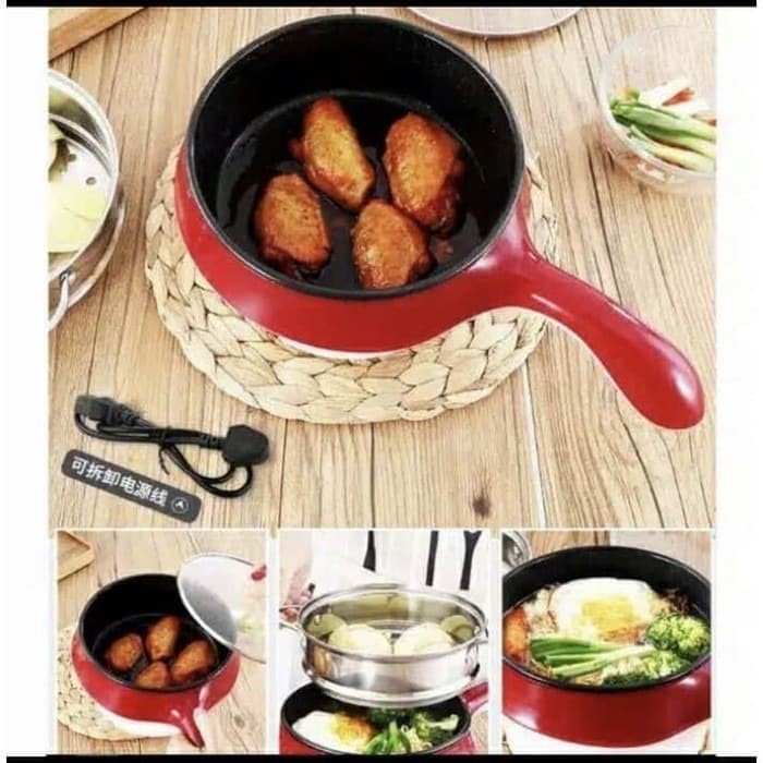 Panci Mini Elektrik magic pan - Multifunctional Electric Fry Pan