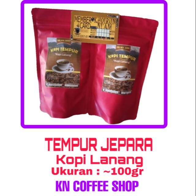 

#PROMO!! KOPI LANANG 100Gr (TEMPUR JEPARA)