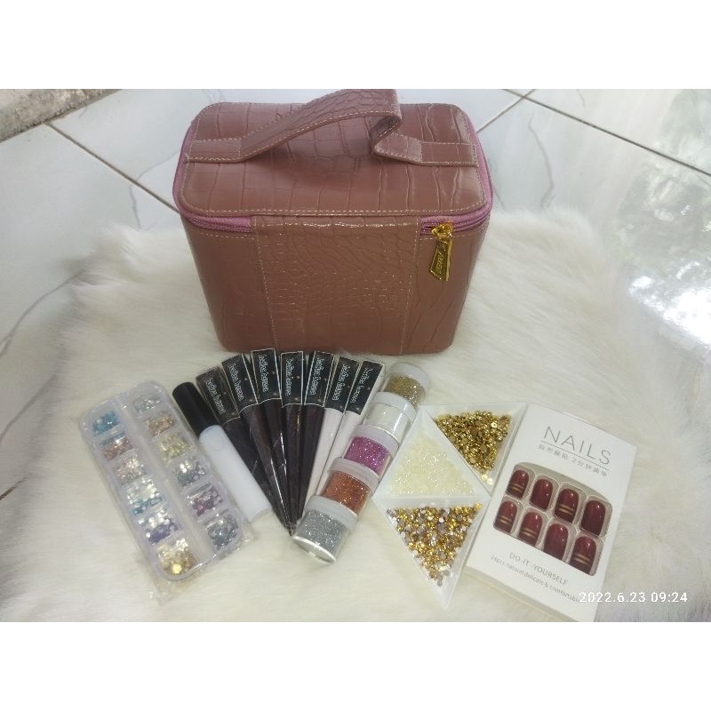 paket henna murah lengkap dengan beuty case