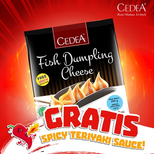 

CEDEA Fish Dumpling Cheese 200g