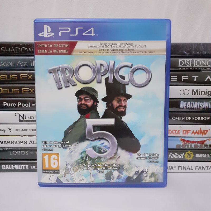 Kaset BD Game PS4 Ori Tropico 5 Reg 2