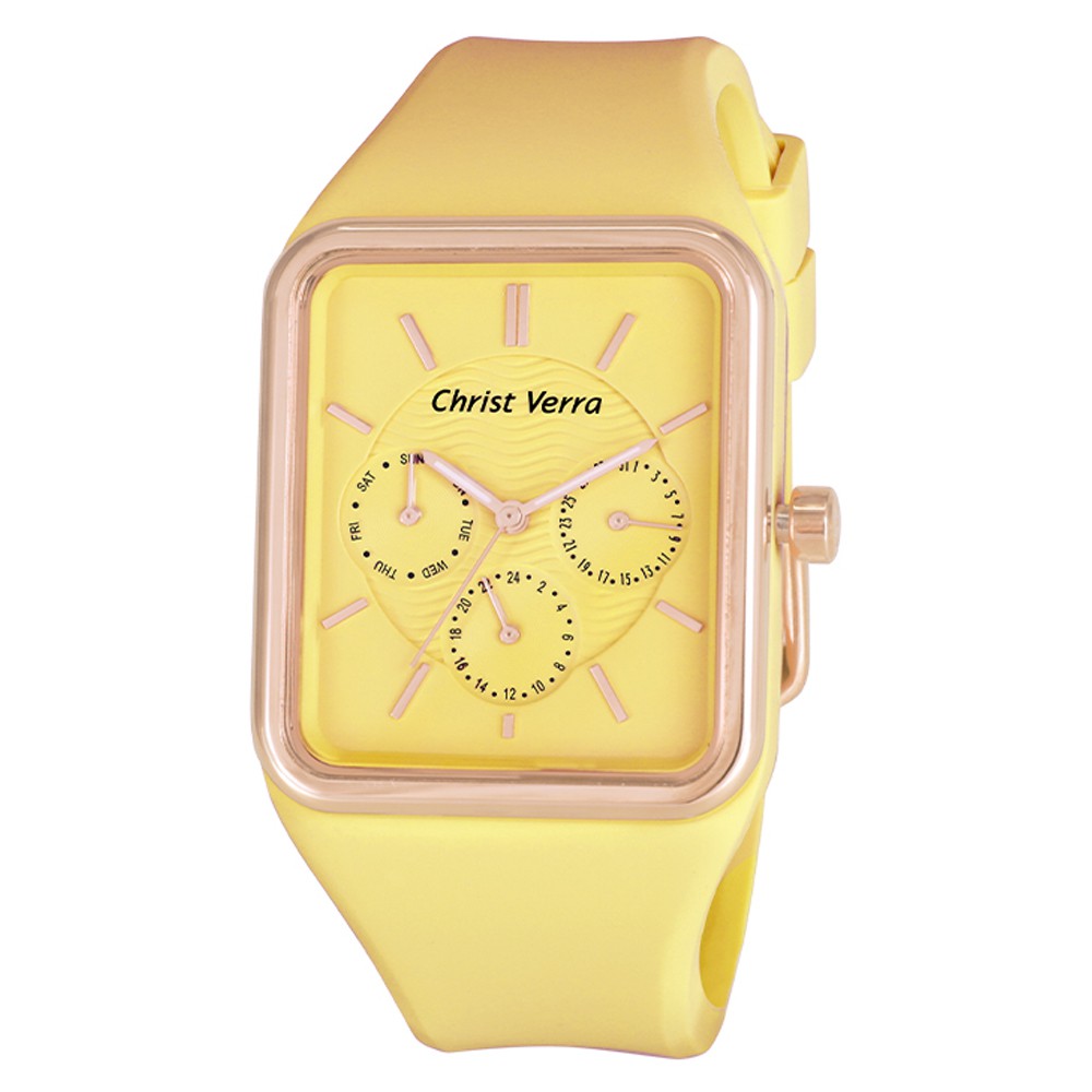 Christ Verra Casual Women's Watches CV 71638L-35 YLW