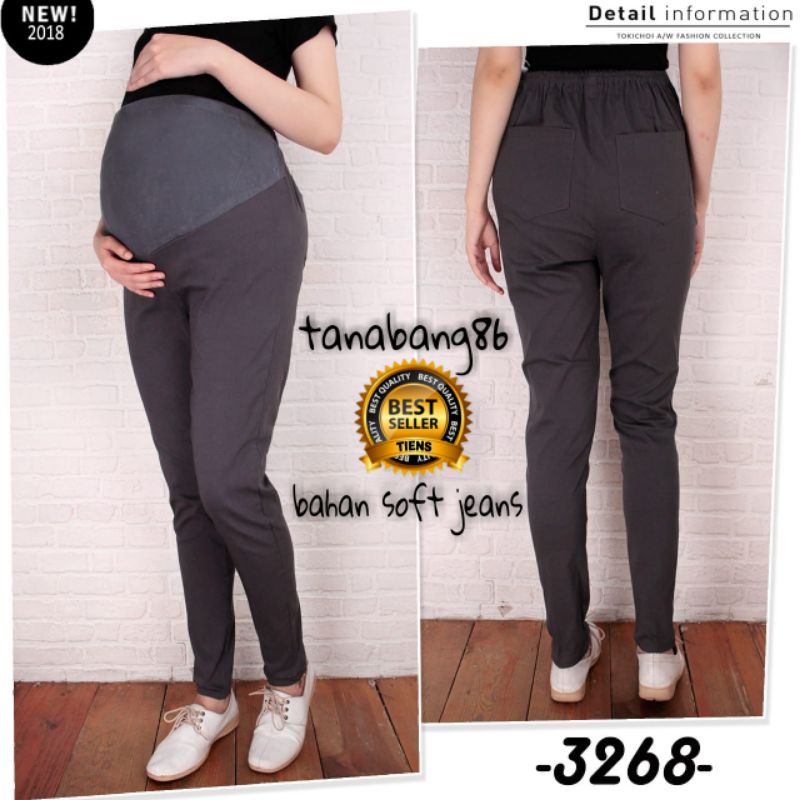 celana hamil bahan soft jeans/celana wanita hamil bahan soft jeans/celana hamil strech/celana hamil chinos