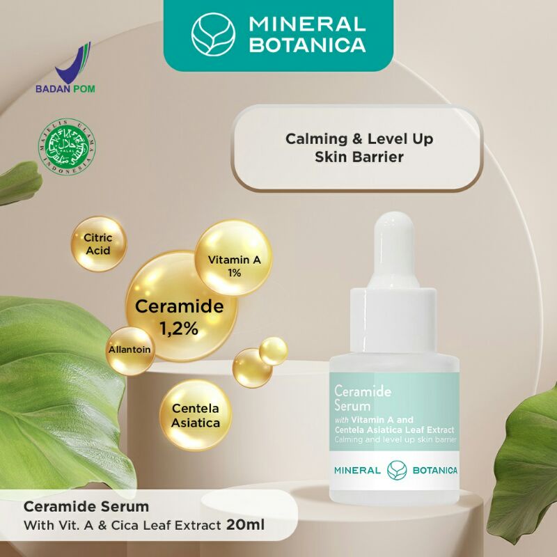 ❤GROSIR❤BIG SALE❤ Mineral Botanica Ceramide Serum 20mlr